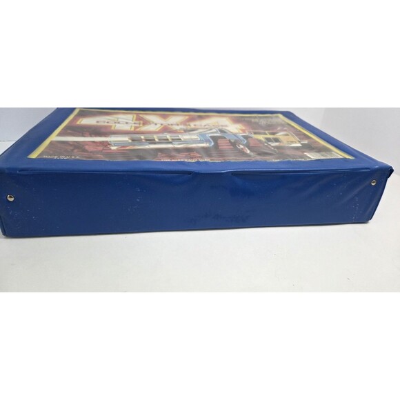 4x4 Blue COLLECTOR CASE: ROUGH RIDERS, Stompers, Toy Trucks W/INSERT Vintage '83 - Picture 5 of 13